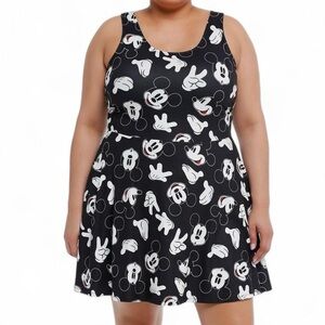 Disney Mickey Mouse Active Tank Dress Plus Size